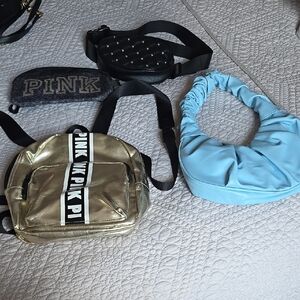 Gold and Blue Bags Collection